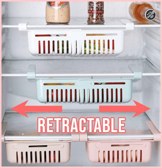 Refrigerator Partition Storage Rack