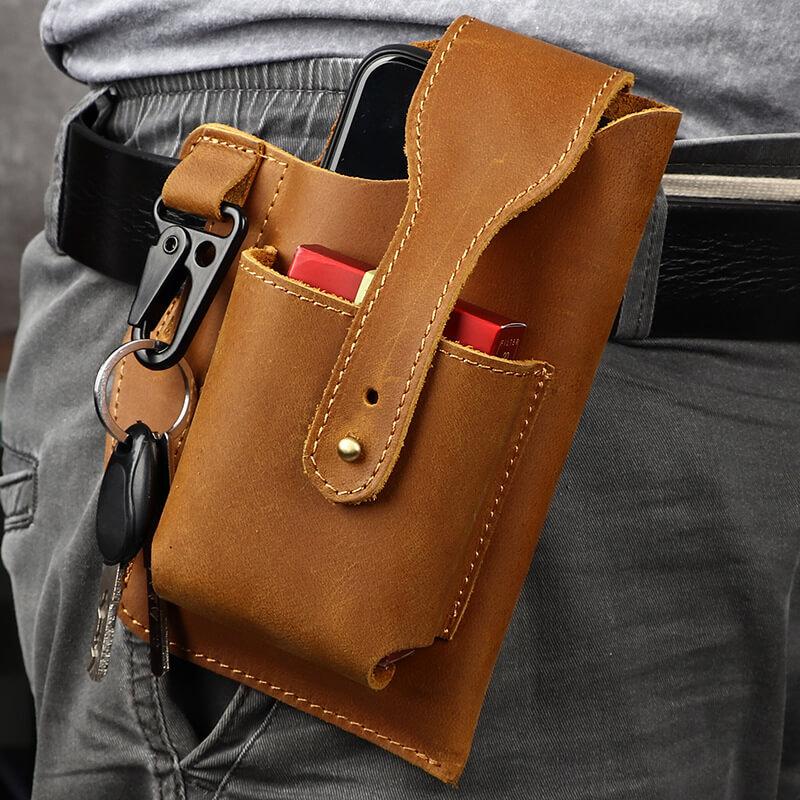 Retro Belt Waist Men's Bag Men-001 outdoorpinata 