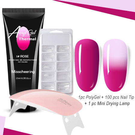 Thermal Poly Gel Nail Set