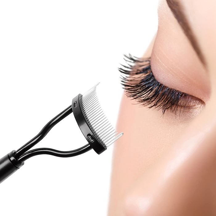 Stainless Steel Lashes Brush Make-up Every Day And Night 