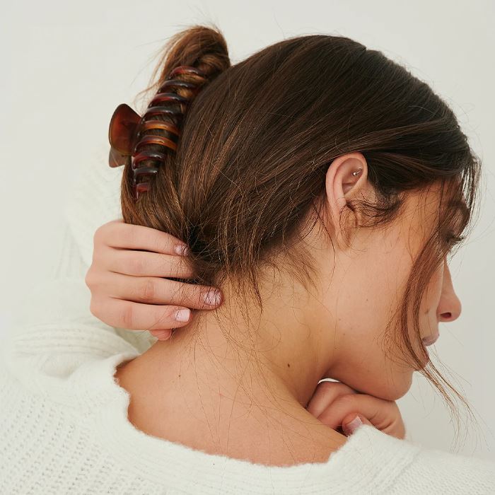 For Thick Hair Large Claw Clip (Transparent Collection) Hair Styling Tools Every Day And Night 