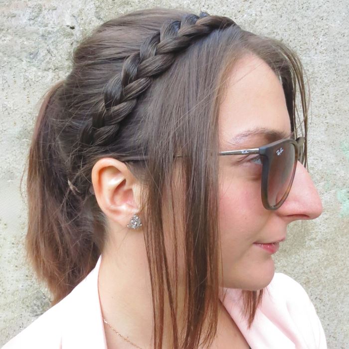 Casual Braided Natural-looking Hairband Hair Styling Tools Every Day And Night 