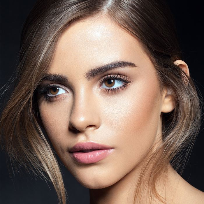 Face Highlight & Contour Cream Palette Make-up Every Day And Night 