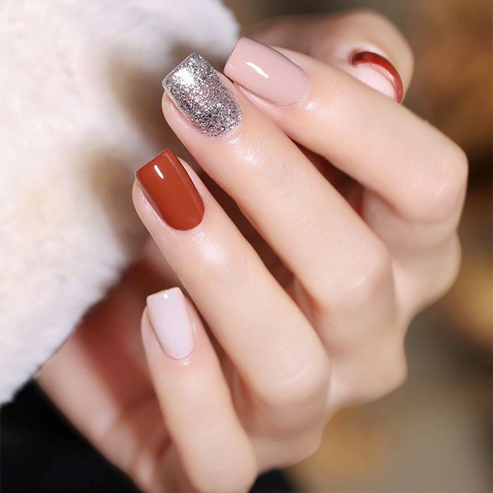 4-in-1 Cream-Like Nail Gel (Solid Color) Nail Every Day And Night 