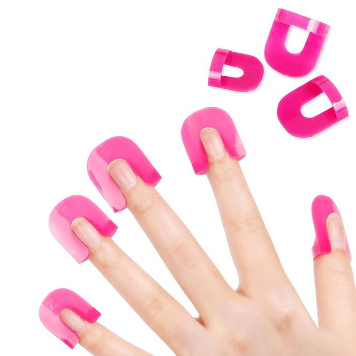 Reusbale Slip-On Nail Polish Guards Nail Every Day And Night 