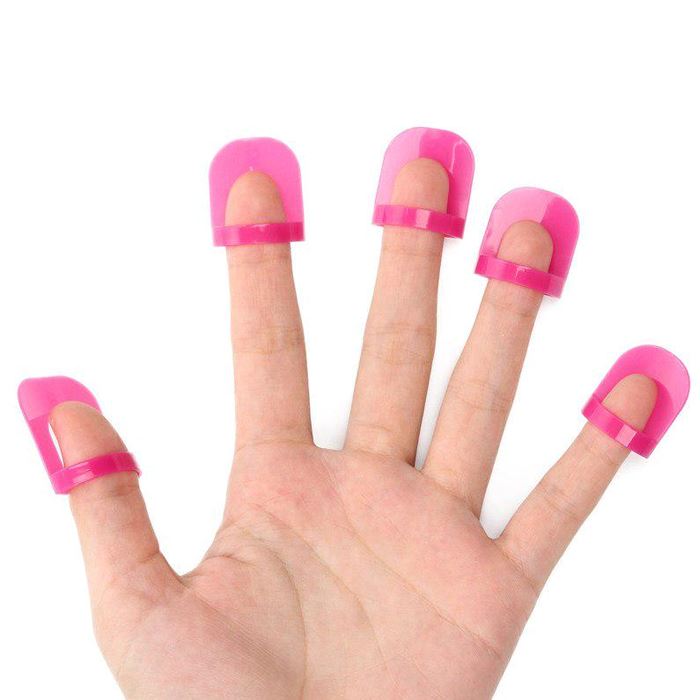 Reusbale Slip-On Nail Polish Guards Nail Every Day And Night 
