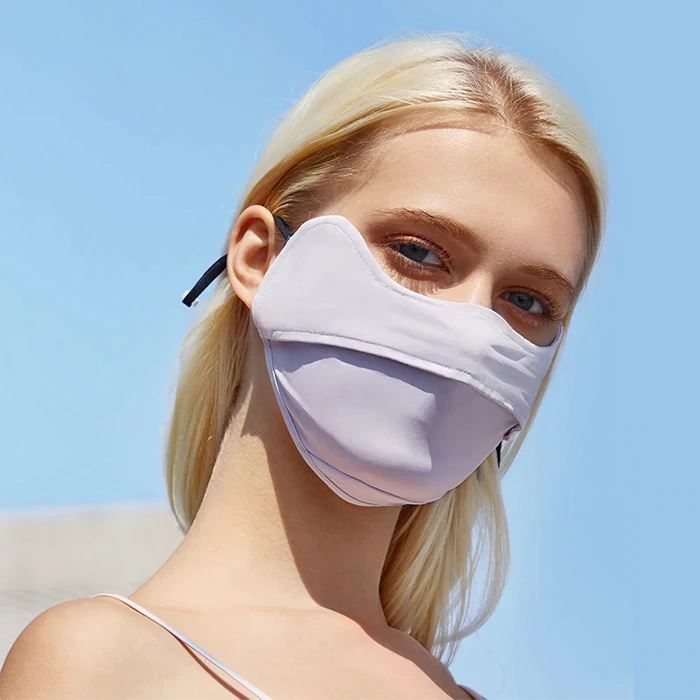 SPF50+ Cool Feeling Breathable Face Mask Personal Care Every Day And Night 