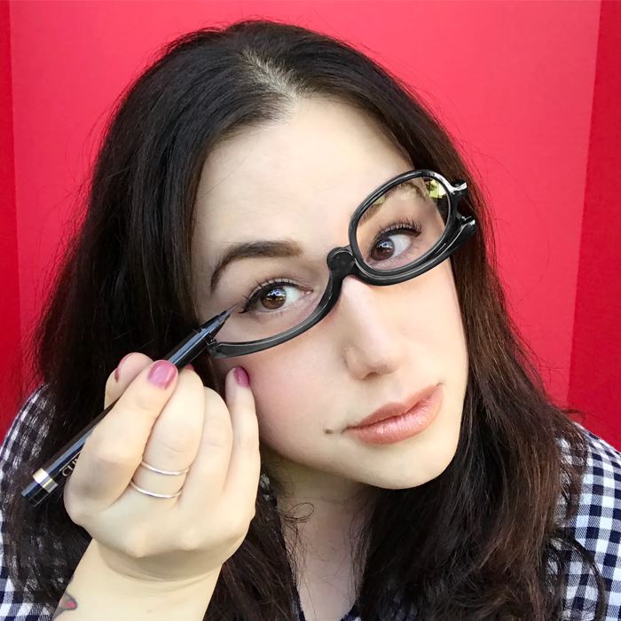 Detailed Makeup Glasses Make-up Every Day And Night 
