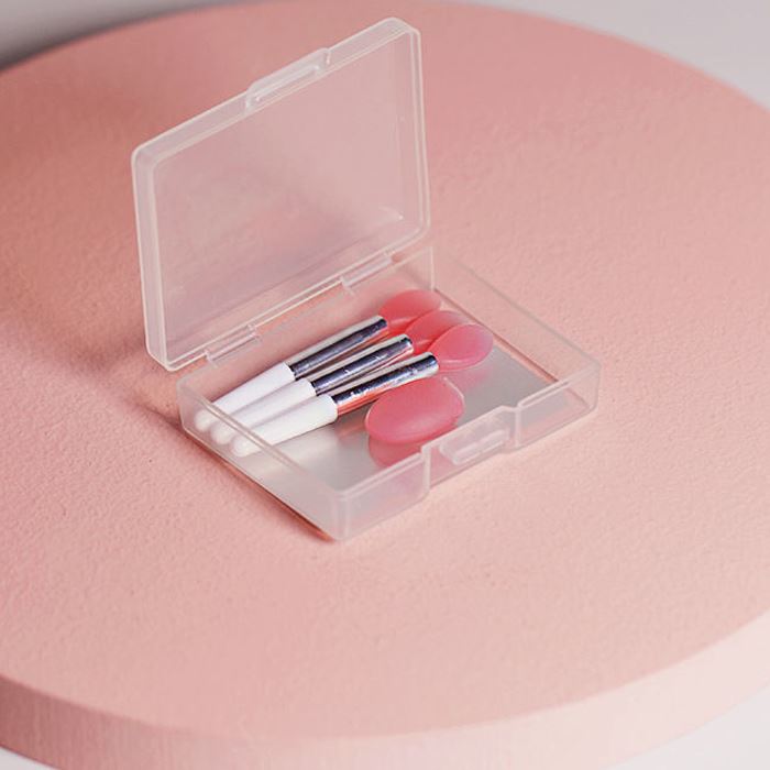 Multi-Use Mini Silicone Brush With Cover Make-up Every Day And Night 2 sets (41% OFF) $10 Each 