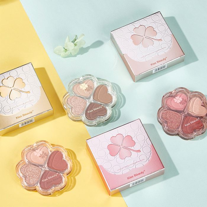 Lucky Clover Eyeshadow Palette Make-up Every Day And Night 