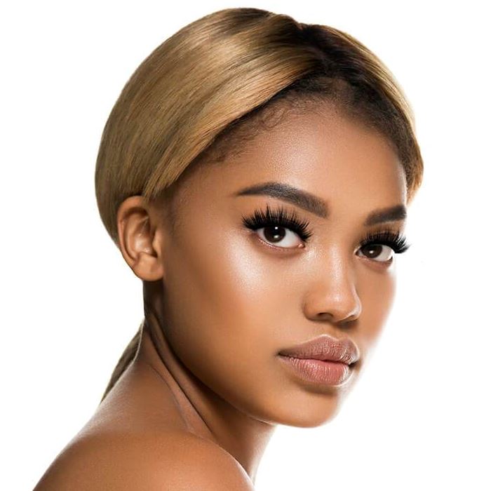 Realistic Individual False Lashes Make-up Every Day And Night 