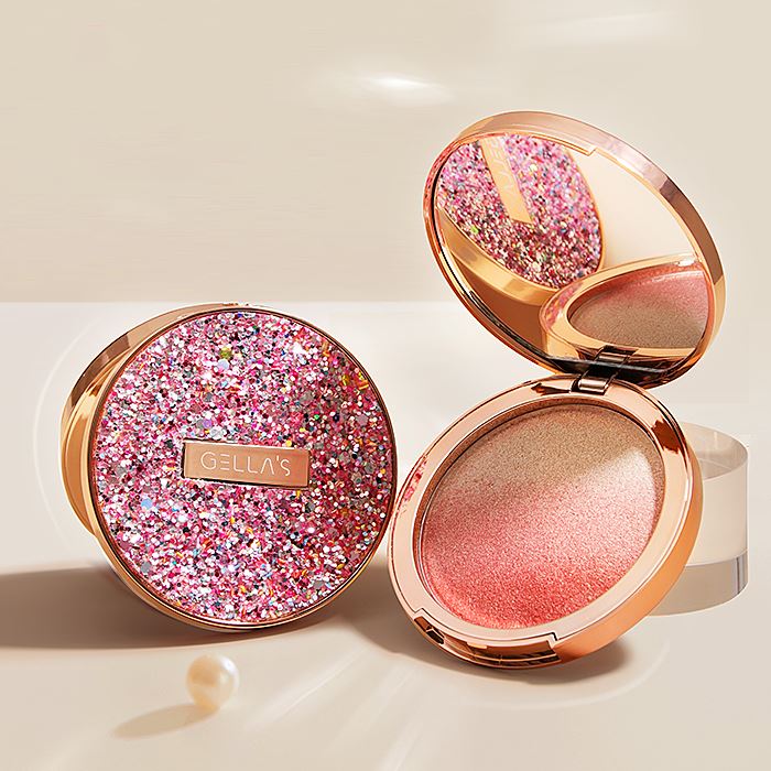 HighShine Gradient Blush Make-up Every Day And Night 