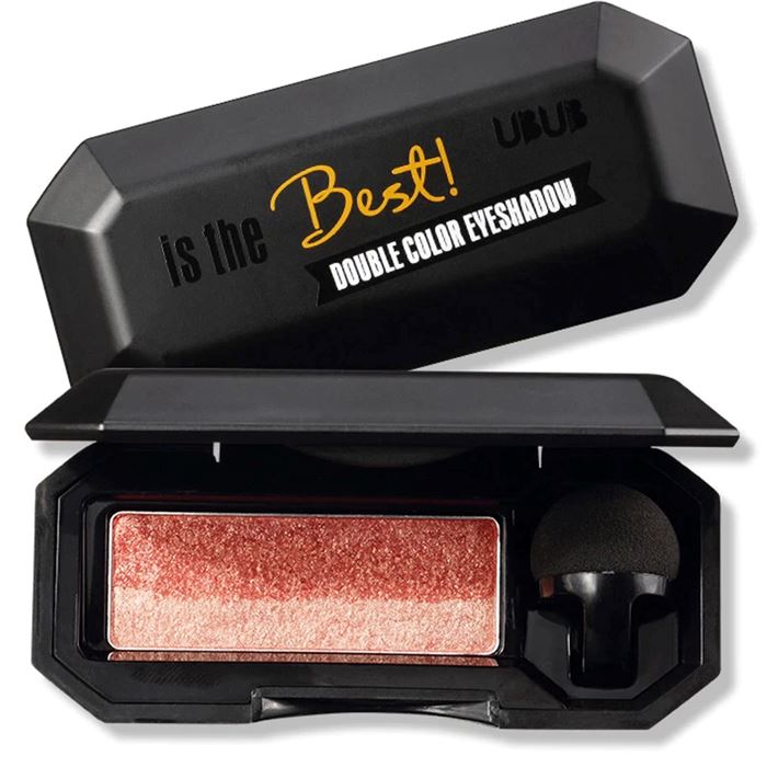 2-Tone Sponge Eyeshadow Make-up Every Day And Night 