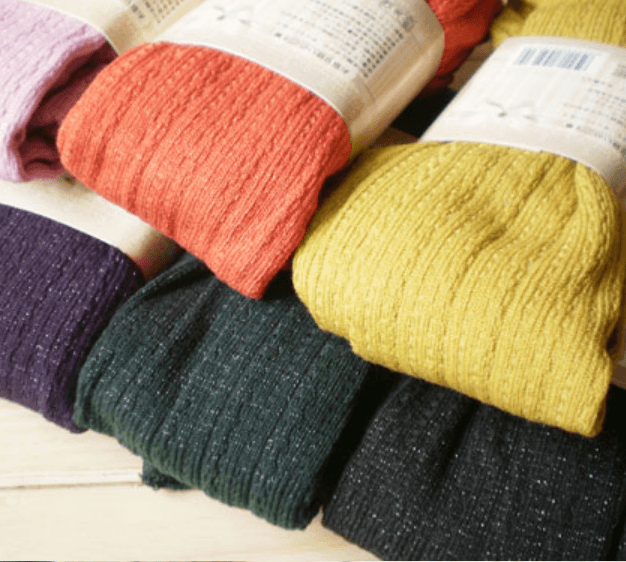 Stripe Knitted Thick Legging