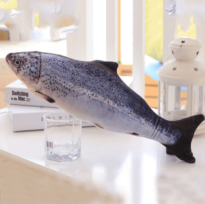 USB Charging Wagging Fish Toy