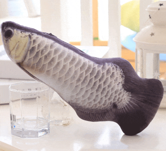 USB Charging Wagging Fish Toy