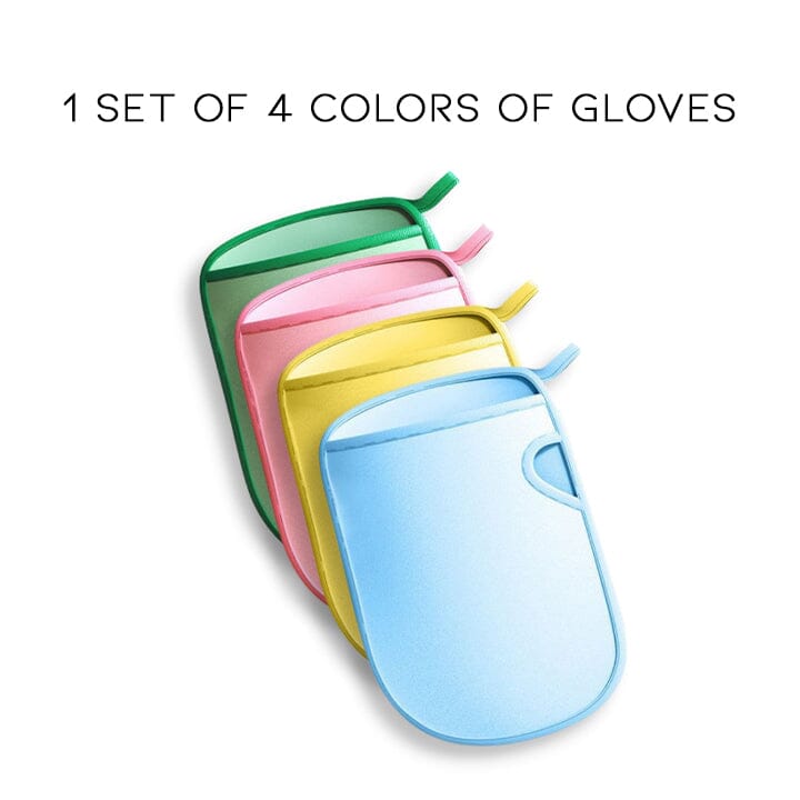 Super Soft Exfoliating Bath Glove Personal Care Every Day And Night 1 Set of All Colors - 4 pcs (55% OFF) $7.25 each 