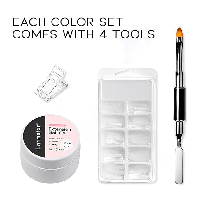 Non-Sticky Easy Nail Extension Every Day And Night 