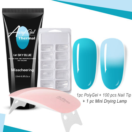 Thermal Poly Gel Nail Set