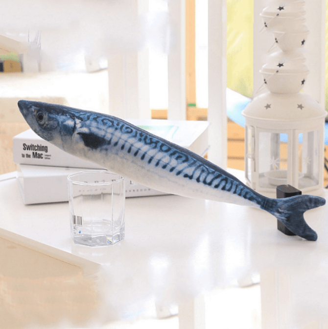 USB Charging Wagging Fish Toy