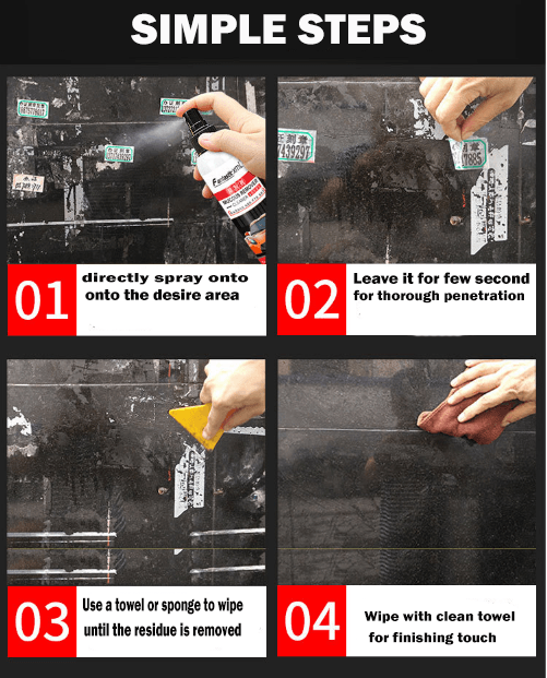 Multi-purpose Sticker Residue Remover