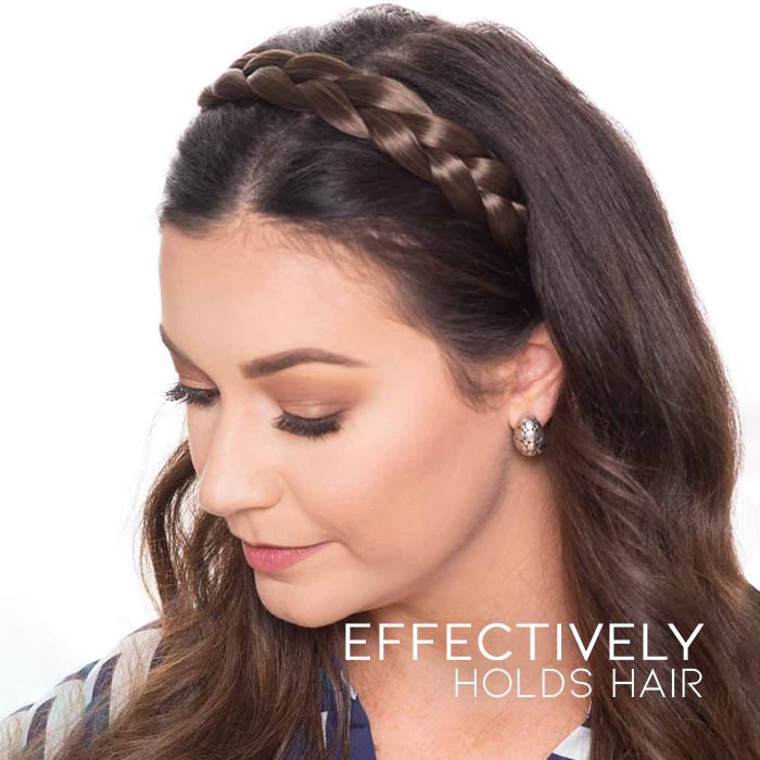 Casual Braided Natural-looking Hairband Hair Styling Tools Every Day And Night 