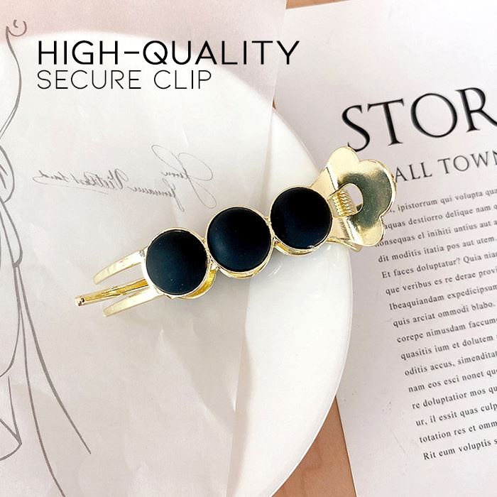 Small Hair Bun Pearl Claw Clip Hair Styling Tools Every Day And Night 