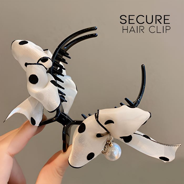 Small Hair Bun Bowknot Claw Clip Hair Styling Tools Every Day And Night 
