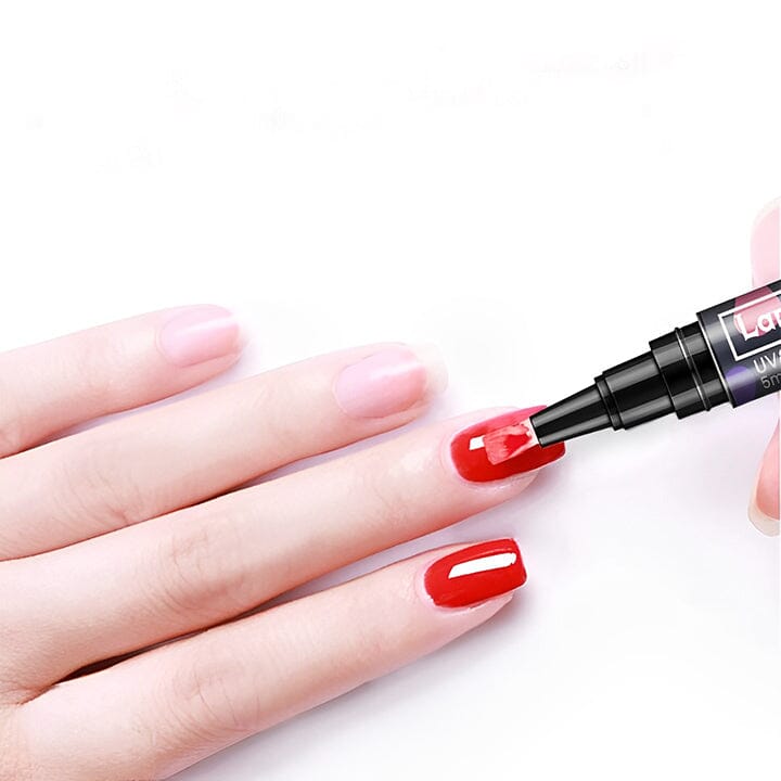Instant Nail Gel Paint On Brush Pen Every Day And Night 