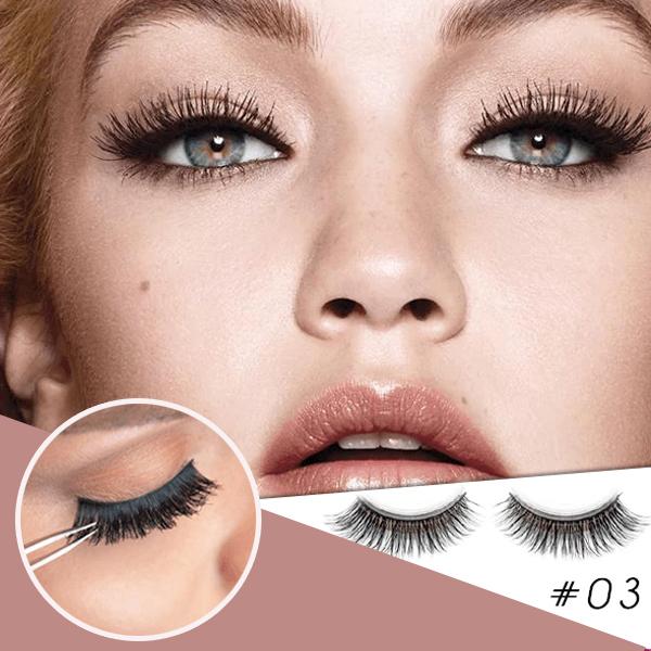 Glue-Free False Eyelashes