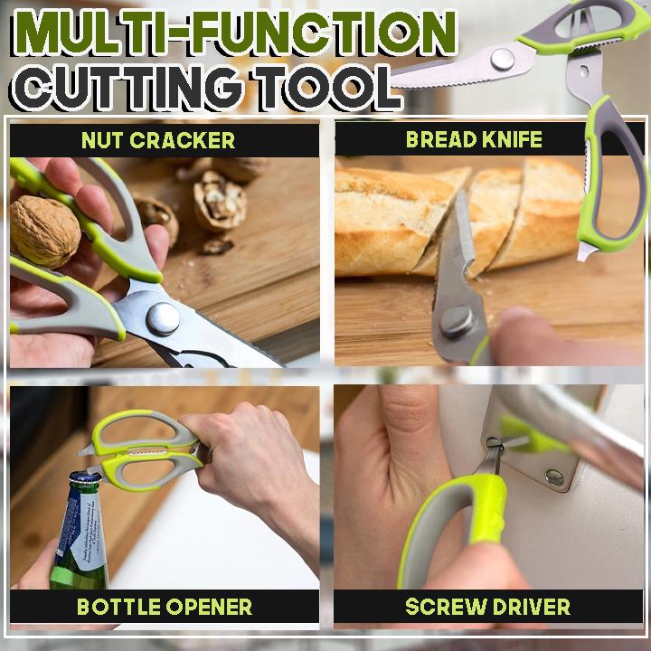 All in One Stainless Kitchen Scissors
