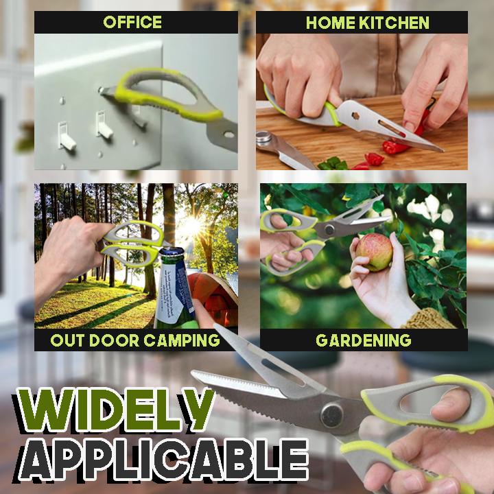 All in One Stainless Kitchen Scissors