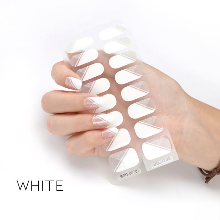 Time Saving Semi-Cured Gel Nail Sticker Nail Every Day And Night 