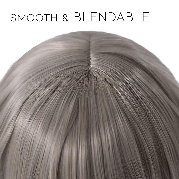 Natural Clip-In Hair Topper Morning Shades 