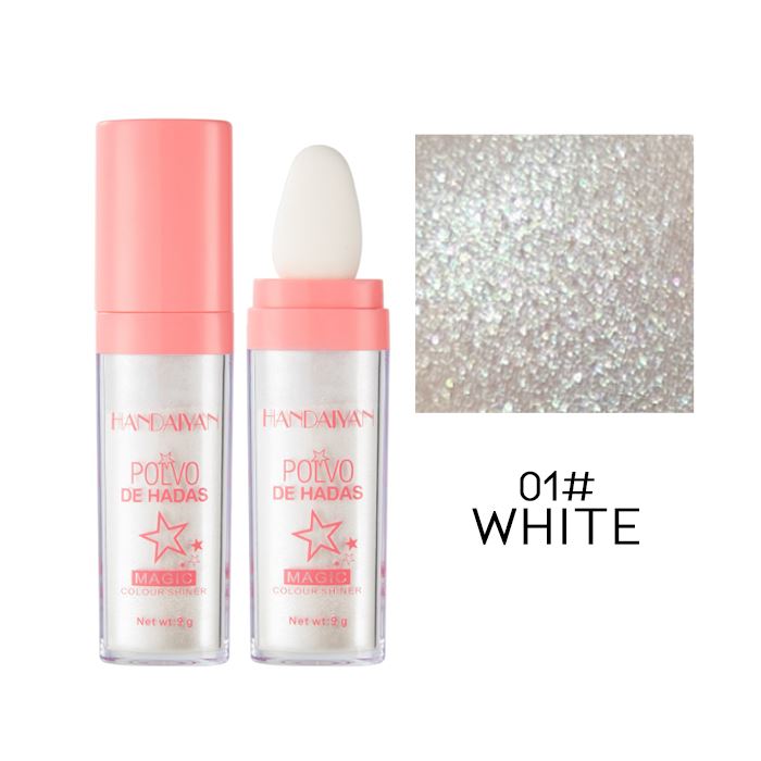 Pat-to-Shine Glitter Applicator Make-up Every Day And Night 01# White 2pcs (25% OFF) $15.00 Each 