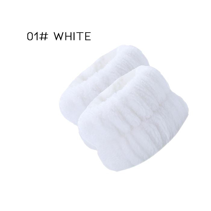WaterAbsorb Wrist Washbands Health & Beauty Every Day And Night 01# White 4PCS (38% OFF) $5.00 Each 