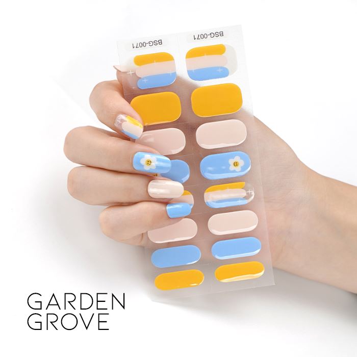 Time Saving Semi-Cured Gel Nail Sticker Nail Every Day And Night Garden Grove 