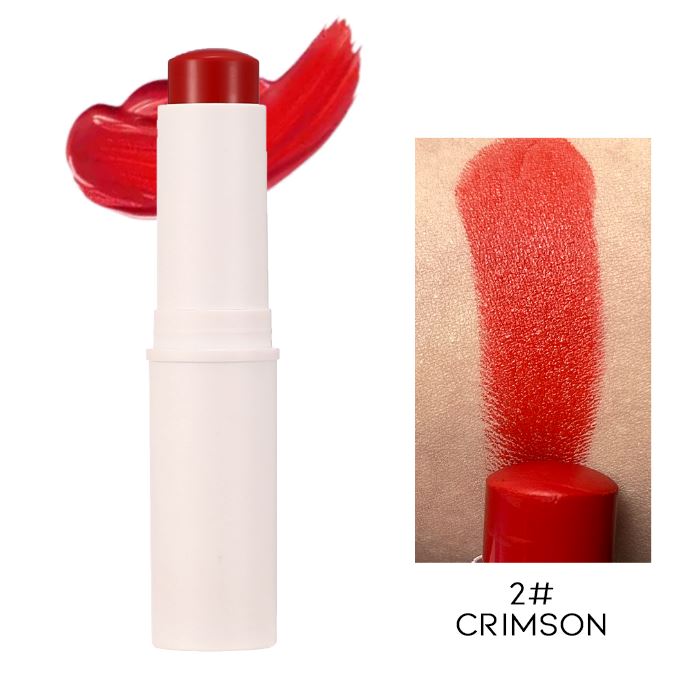 Multi-use Makeup Stick Make-up Every Day And Night 2# Crimson 1pc 