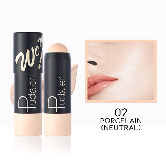 Second Skin High-Coverage Foundation Stick Make-up Every Day And Night 02 Porcelain (Neutral) 