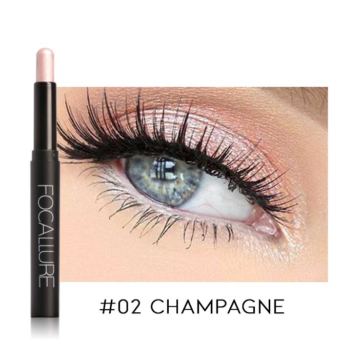 12HRS Waterproof Eyeshadow Stick make up Every Day And Night #02 Champagne 