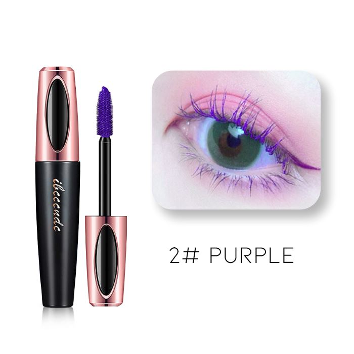 Bebold Colorful Mega Lash Mascara Nail Every Day And Night 2# Purple 1pc 