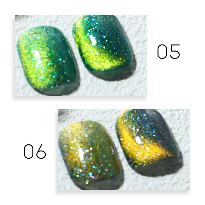 Galaxy Cat Eye Gel Nail Polish Nail Every Day And Night 05 