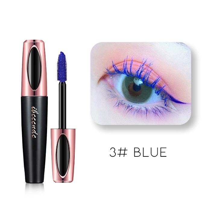 Bebold Colorful Mega Lash Mascara Nail Every Day And Night 3# Blue 1pc 