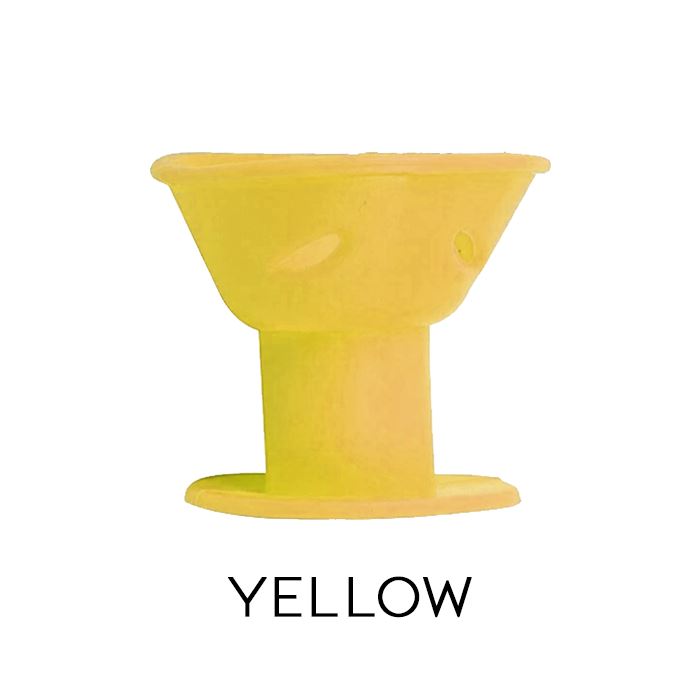 Overnight Heatless Magic Hair Curler Hair Styling Tools Every Day And Night Yellow 10pcs 