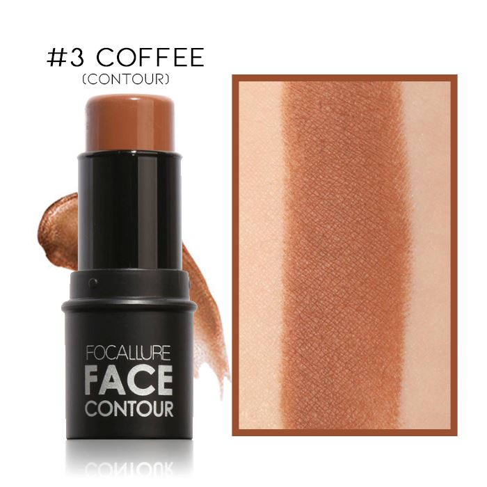 Long Lasting Stick Highlight & Contour Make-up Every Day And Night #3 Coffee 