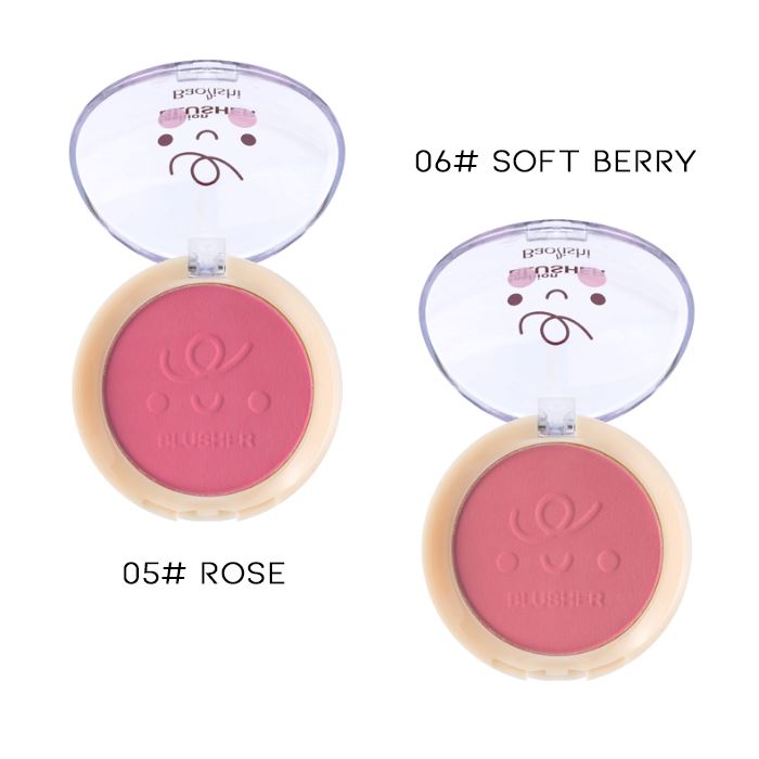 GirlCrush Puffy Blush Make-up Every Day And Night 05# Rose 1pc 