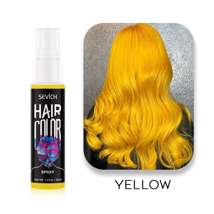 Temporary Hair Color Spray Hair Color Every Day And Night Gold 1pc 