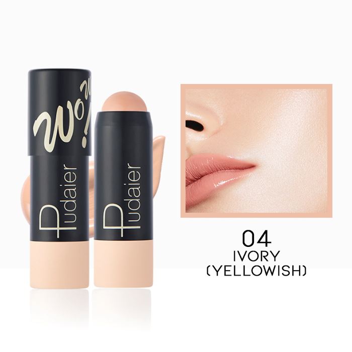 Second Skin High-Coverage Foundation Stick Make-up Every Day And Night 04 Ivory (Yellowish) 