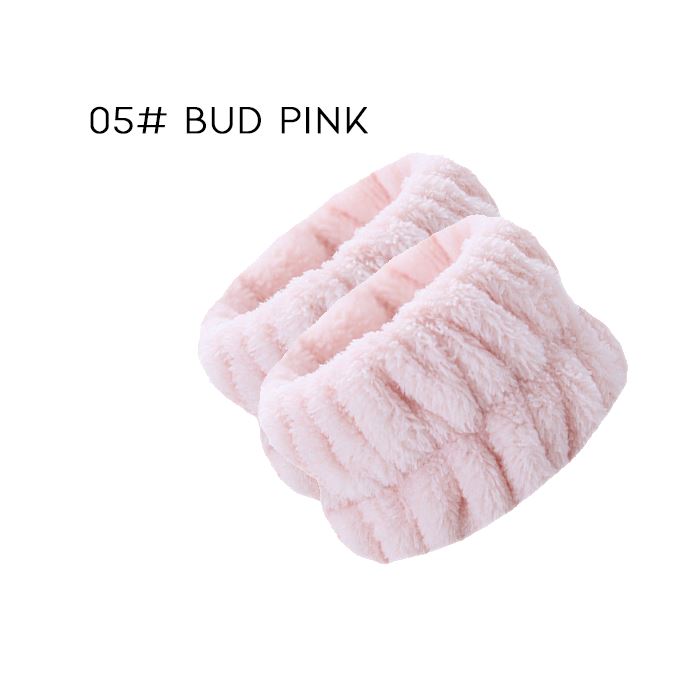 WaterAbsorb Wrist Washbands Health & Beauty Every Day And Night 05# Bud Pink 2PCS 