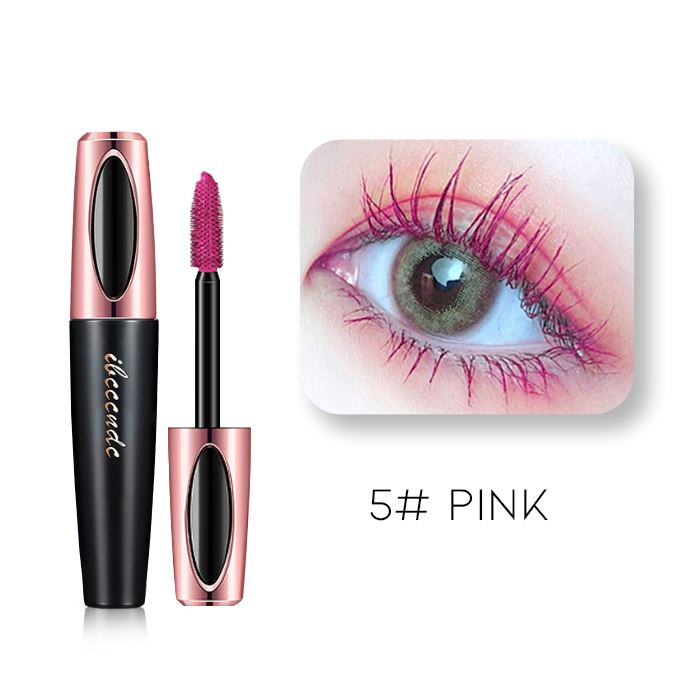 Bebold Colorful Mega Lash Mascara Nail Every Day And Night 5# Pink 1pc 